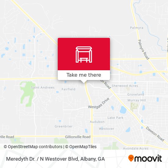 Meredyth Dr. / N Westover Blvd map