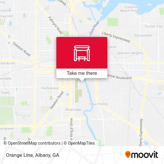 Orange Line map