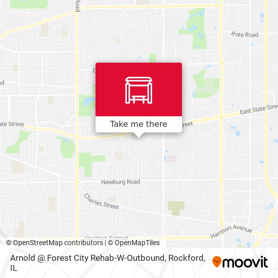 Mapa de Arnold @ Forest City Rehab-W-Outbound