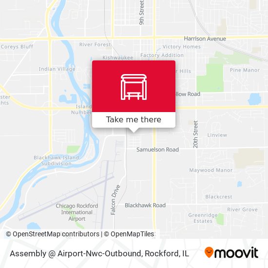 Mapa de Assembly @ Airport-Nwc-Outbound