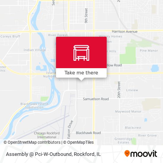 Assembly @ Pci-W-Outbound map