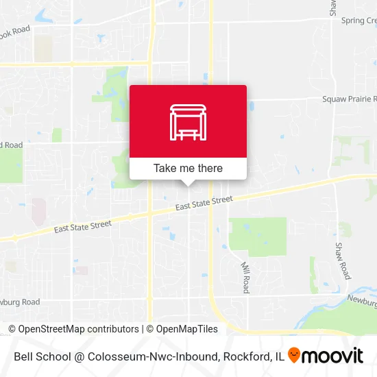Mapa de Bell School @ Colosseum-Nwc-Inbound