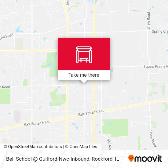 Mapa de Bell School @ Guilford-Nwc-Inbound