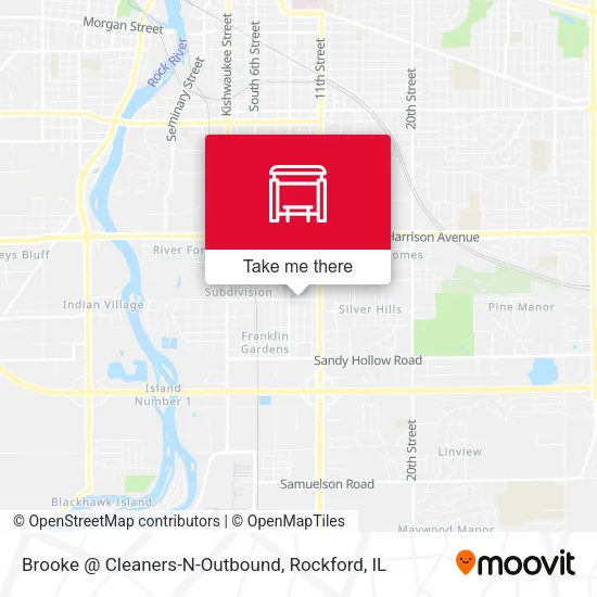 Mapa de Brooke @ Cleaners-N-Outbound