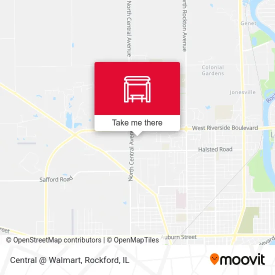 Mapa de Central @ Walmart