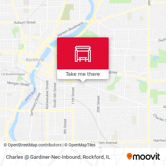 Mapa de Charles @ Gardiner-Nec-Inbound