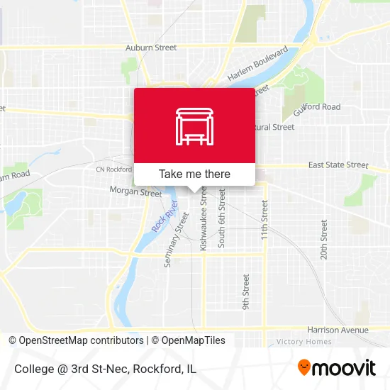 Mapa de College @ 3rd St-Nec
