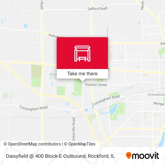 Mapa de Daisyfield @ 400 Block-E-Outbound