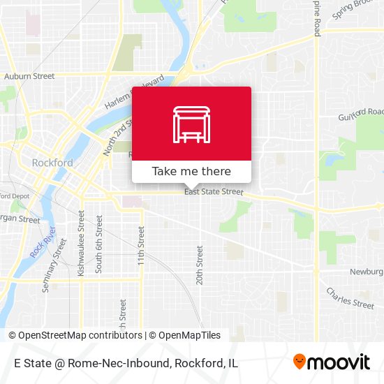 Mapa de E State @ Rome-Nec-Inbound