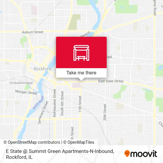 E State @ Summit Green Apartments-N-Inbound map