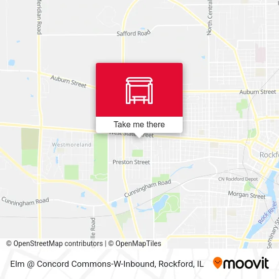 Mapa de Elm @ Concord Commons-W-Inbound