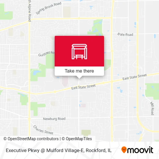 Mapa de Executive Pkwy @ Mulford Village-E