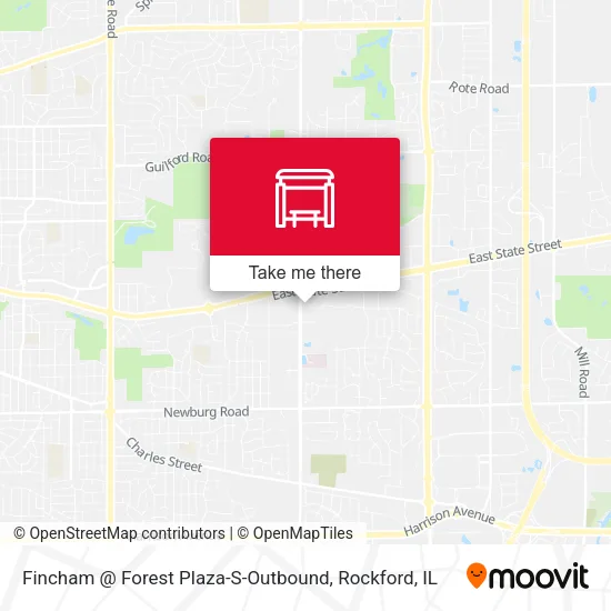 Mapa de Fincham @ Forest Plaza-S-Outbound