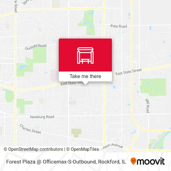Mapa de Forest Plaza @ Officemax-S-Outbound