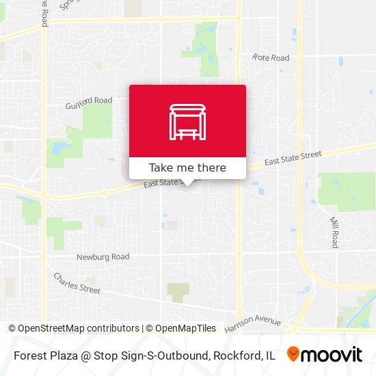 Forest Plaza @ Stop Sign-S-Outbound map