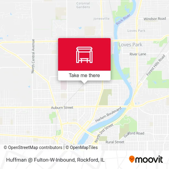 Mapa de Huffman @ Fulton-W-Inbound