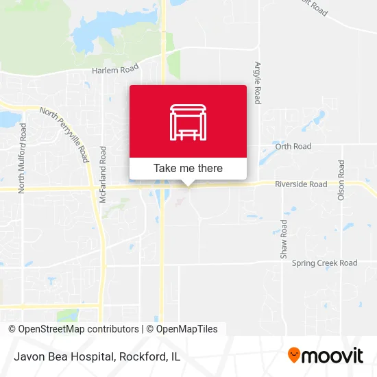 Javon Bea Hospital map