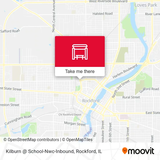 Mapa de Kilburn @ School-Nwc-Inbound