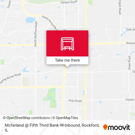 Mapa de Mcfarland @ Fifth Third Bank-W-Inbound