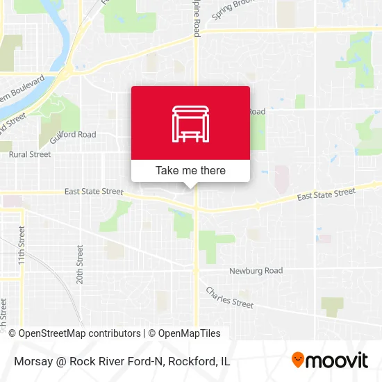 Morsay @ Rock River Ford-N map