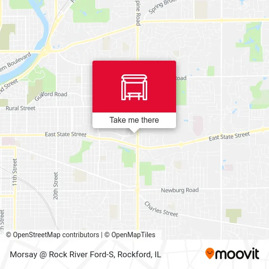 Morsay @ Rock River Ford-S map