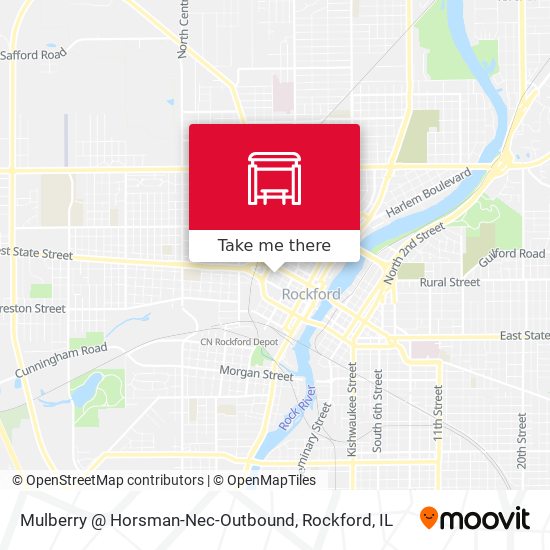 Mulberry @ Horsman-Nec-Outbound map