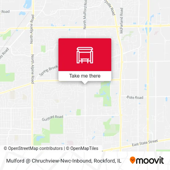 Mapa de Mulford @ Chruchview-Nwc-Inbound
