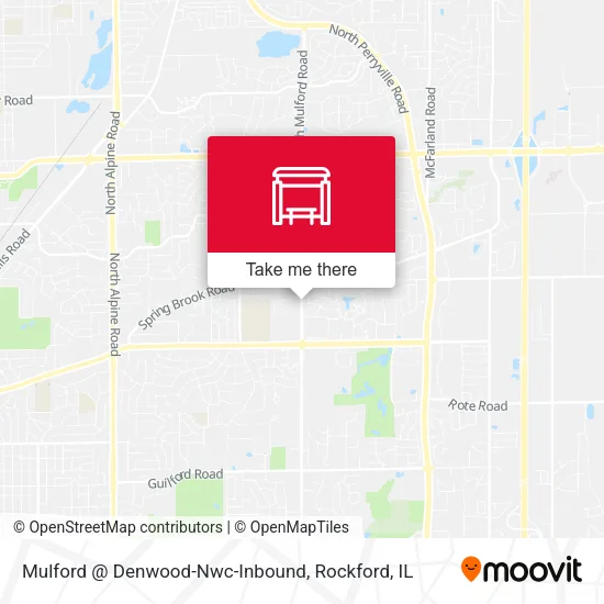 Mapa de Mulford @ Denwood-Nwc-Inbound