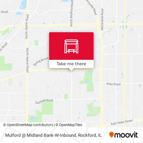 Mulford @ Midland Bank-W-Inbound map