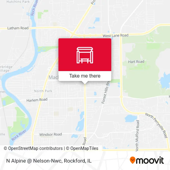 Mapa de N Alpine @ Nelson-Nwc