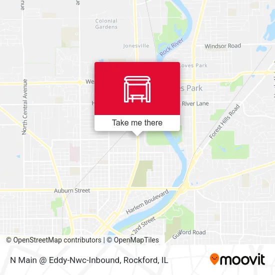Mapa de N Main @ Eddy-Nwc-Inbound