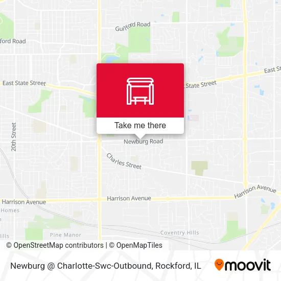 Mapa de Newburg @ Charlotte-Swc-Outbound