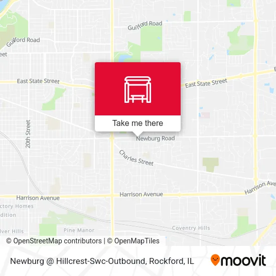 Mapa de Newburg @ Hillcrest-Swc-Outbound