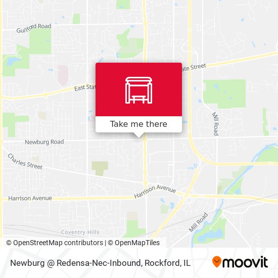 Mapa de Newburg @ Redensa-Nec-Inbound