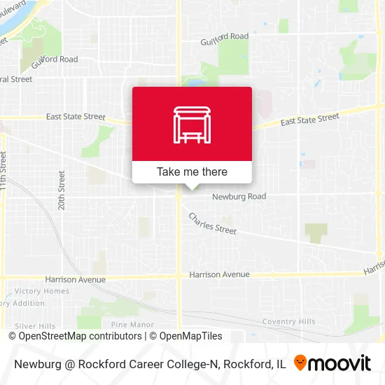 Newburg @ Rockford Career College-N map