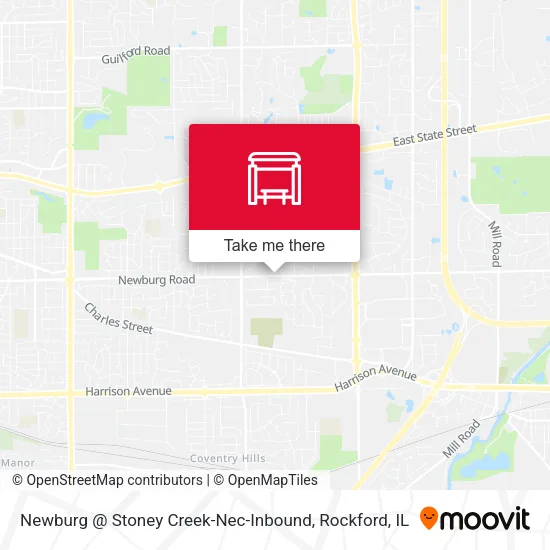 Mapa de Newburg @ Stoney Creek-Nec-Inbound