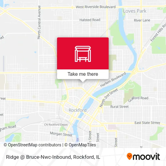 Mapa de Ridge @ Bruce-Nwc-Inbound