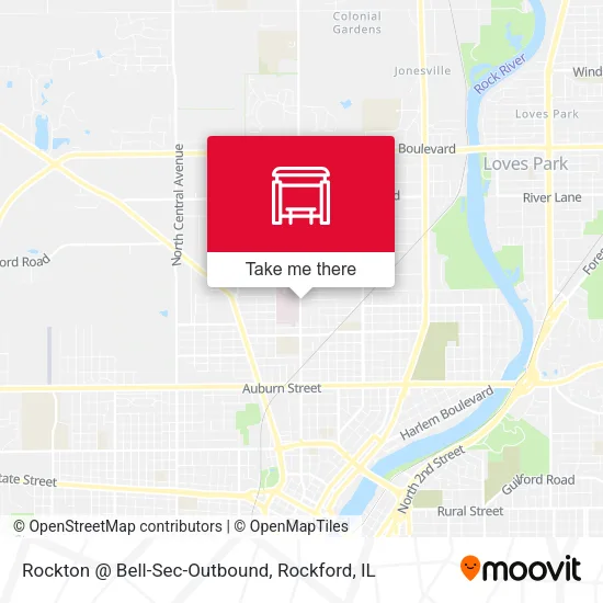 Mapa de Rockton @ Bell-Sec-Outbound