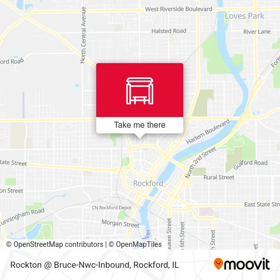 Mapa de Rockton @ Bruce-Nwc-Inbound