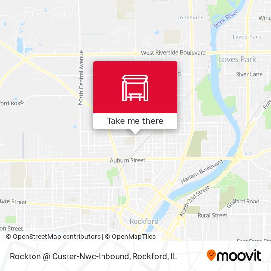 Mapa de Rockton @ Custer-Nwc-Inbound