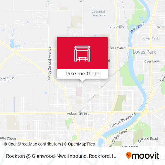 Rockton @ Glenwood-Nwc-Inbound map