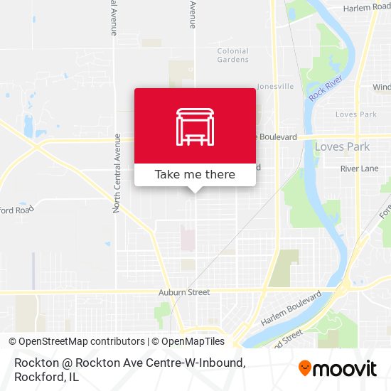 Rockton @ Rockton Ave Centre-W-Inbound map