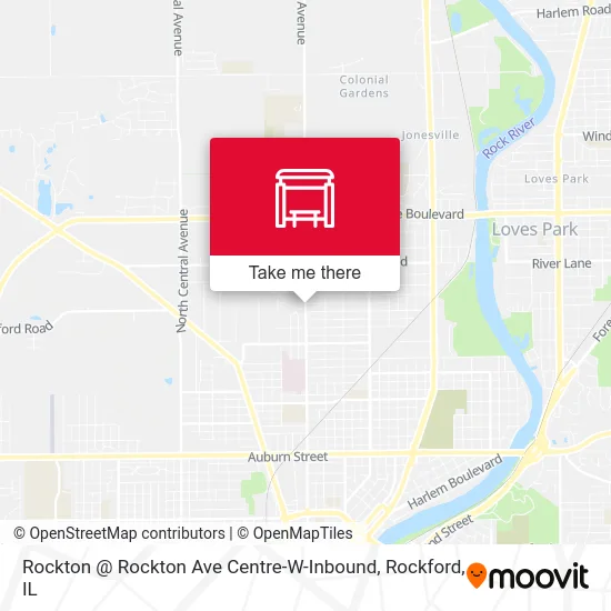 Rockton @ Rockton Ave Centre-W-Inbound map