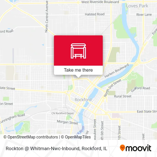 Mapa de Rockton @ Whitman-Nwc-Inbound