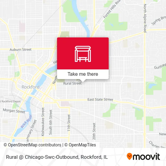 Mapa de Rural @ Chicago-Swc-Outbound