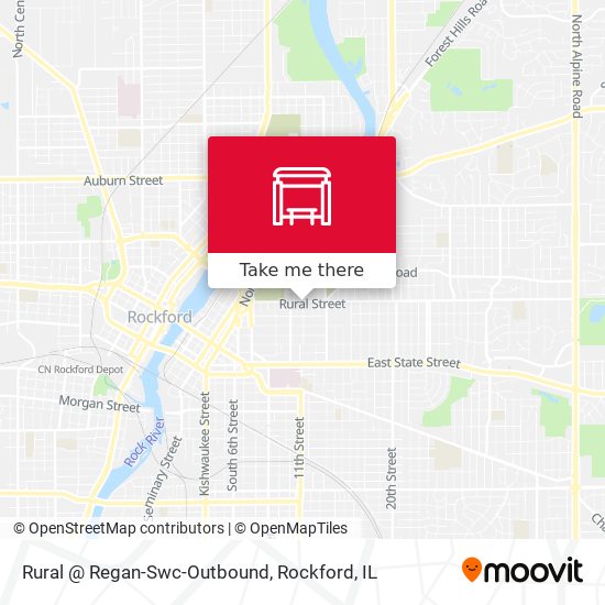 Rural @ Regan-Swc-Outbound map