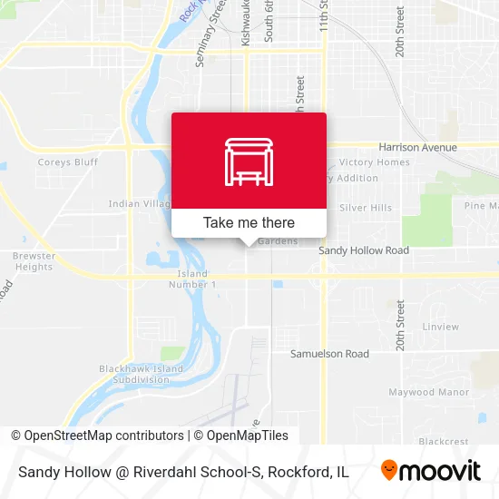 Mapa de Sandy Hollow @ Riverdahl School-S