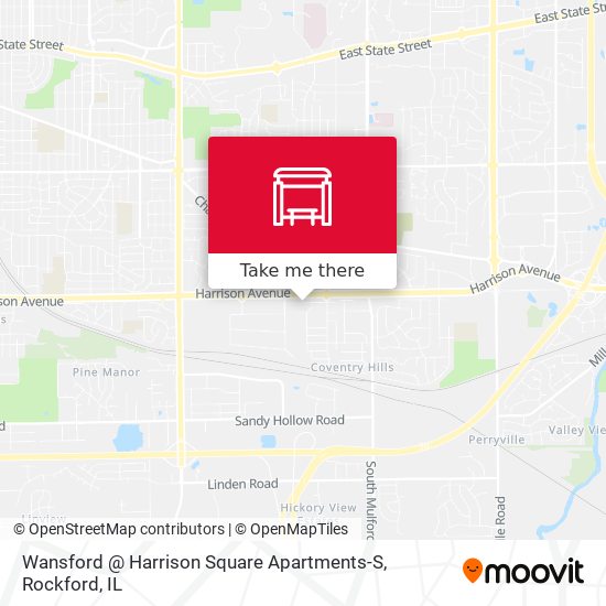 Mapa de Wansford @ Harrison Square Apartments-S