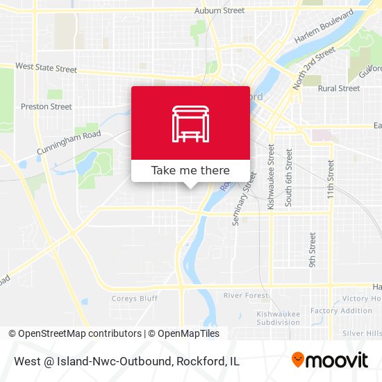 West @ Island-Nwc-Outbound map