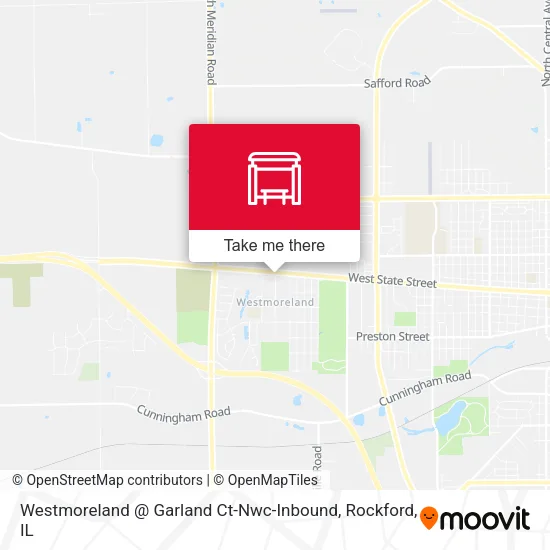 Mapa de Westmoreland @ Garland Ct-Nwc-Inbound